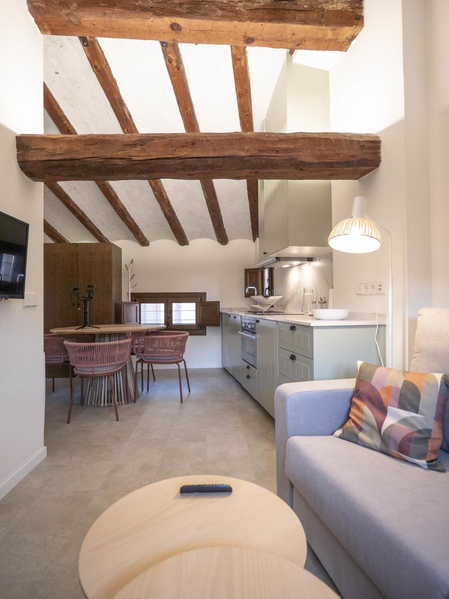 La Casa Amarilla Apartamento Enebro Albarracín Buitenkant foto